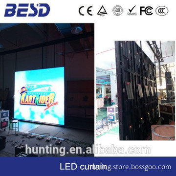 good performance P12.5 indoor led curtain display